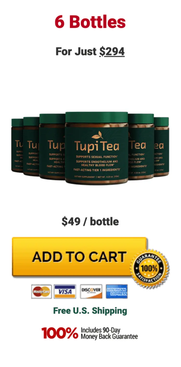 Tupi Tea - 6 bottle pack