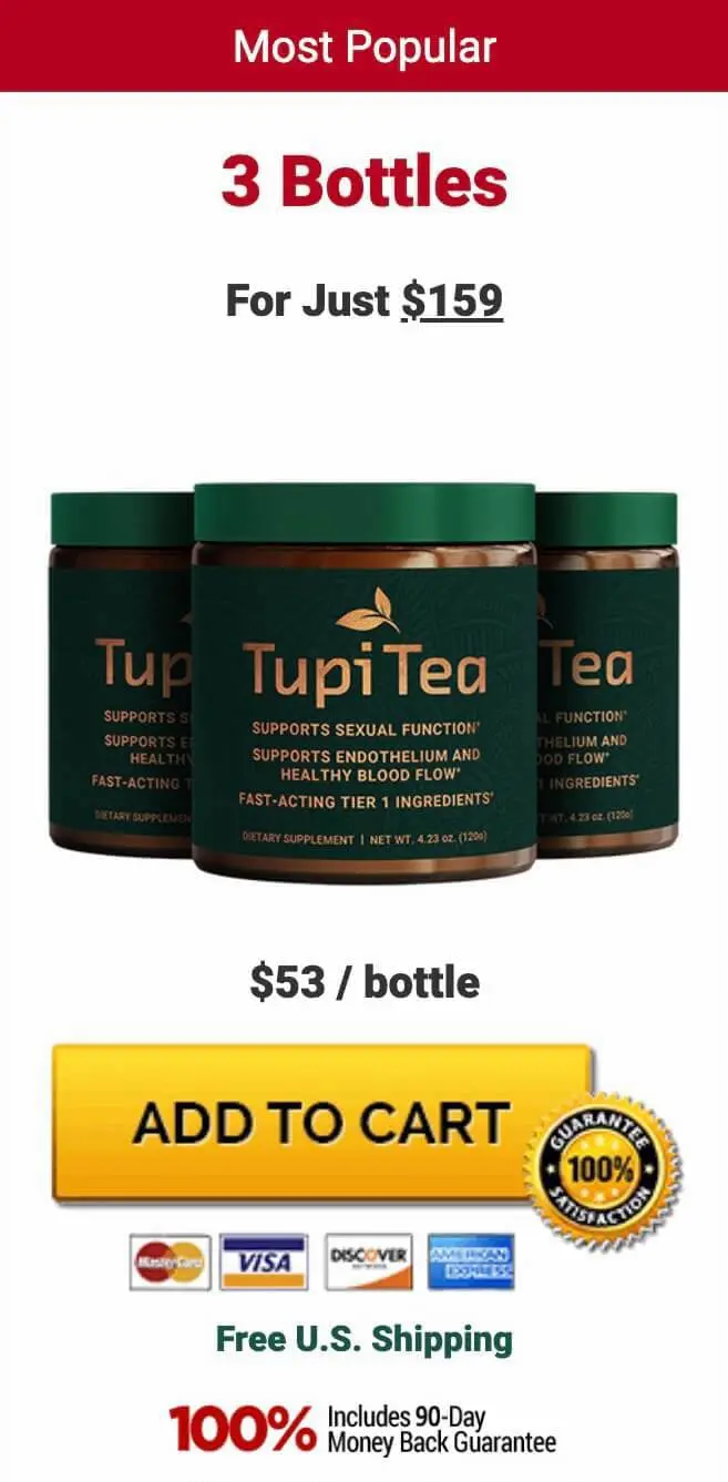 Tupi Tea - 3 bottle pack